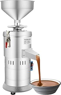 Peanut Butter Maker Machine Electric Grain Grinder Sesame Sauce Home Commercial for Groundnut Almond Cashew Nut and 110V 1100W 33lb/h Kitchen Dining Small Appliances Specialty Food Grinders Mills Low