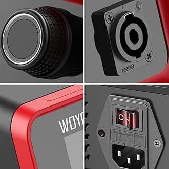 HCAUYNN Electromagnetic Dent Repair With Power Cord, 1500W Induction Heater With Smart Color Screen, For Aluminum Cars