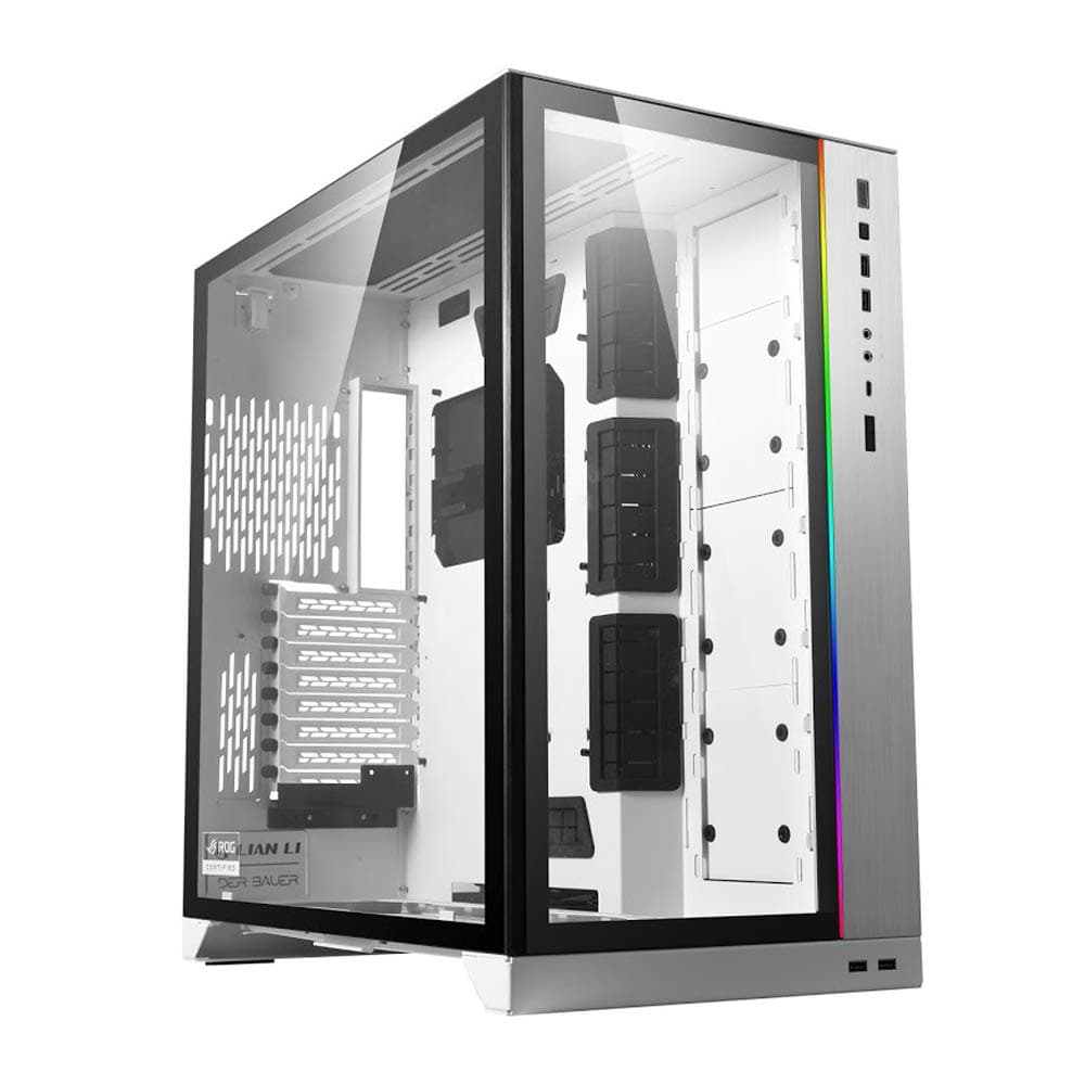 O11 Dynamic XL ROG Certified Full Tower E-ATX Case - White