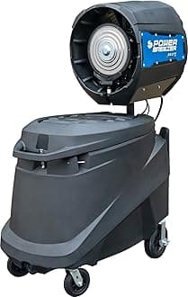 Power Breezer Max+ Evaporative Cooler/Misting Fan