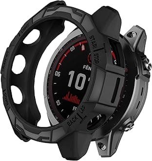 ISABAKE Case Cover Compatible with Garmin Fenix 7X/Fenix 7X Pro/EPIX Pro 51mm, Soft Anti Drop Replacement Protective Cases Smart Watch Accessories