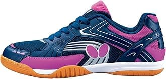 Men's Lezoline Reiss Shoes - Beginner and Intermediate Competition Table Tennis Shoe, Cushion Enhances Comfort, Gripping, Durability Navy