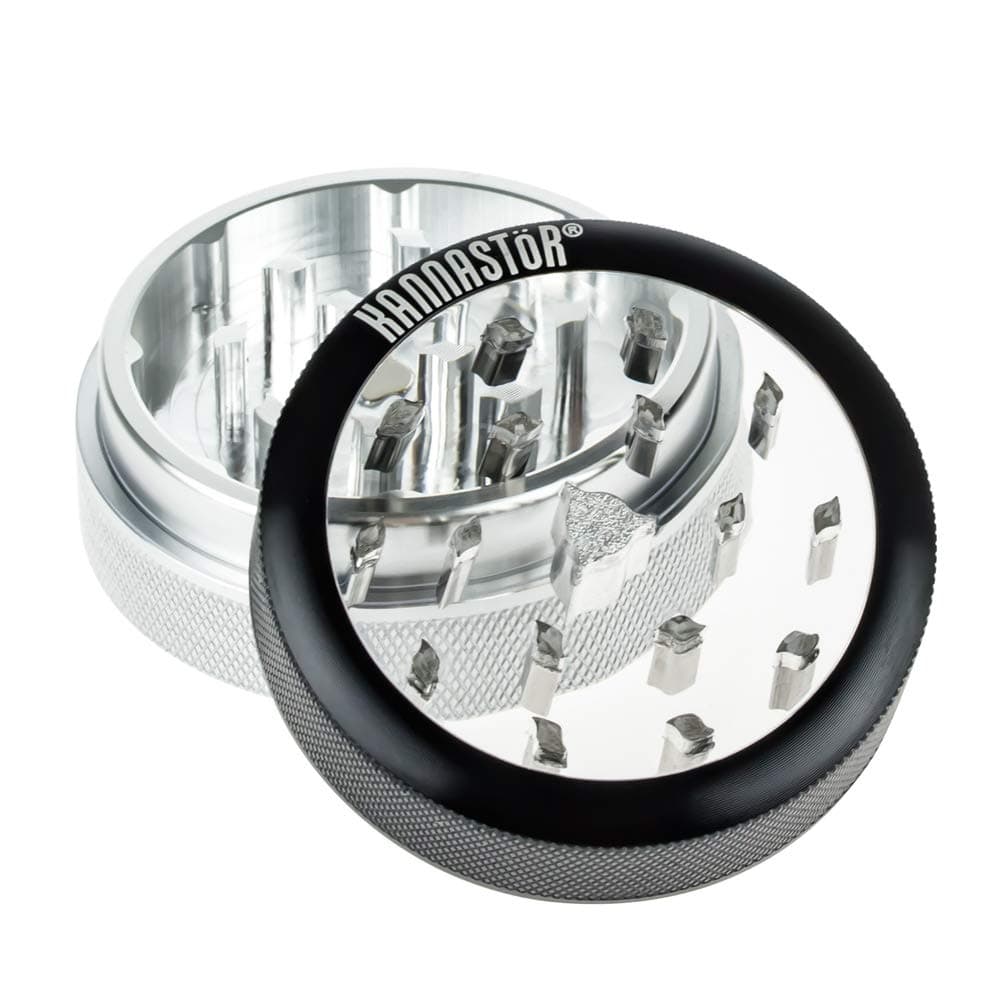 Kannastor Herb Grinder, 2.2", Silver