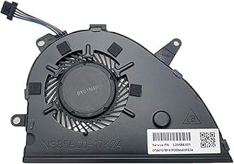 Fleshy Leaf CPU Cooling Fan Replacement for HP Pavilion 15-CW 15-CS 15-CS0003CA 15-CS0051WM 15-CS0053CL 15-CS0061ST 15-CS0072WM Series TPN-Q210 L25584-001