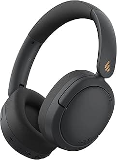 W800BT Pro Hybrid Active Noise Cancelling Headphones, Bluetooth 5.4, Hi-Res Audio, AI Call Noise Reduction, 45 Hours Runtime, Quick Charge, Foldable - Black