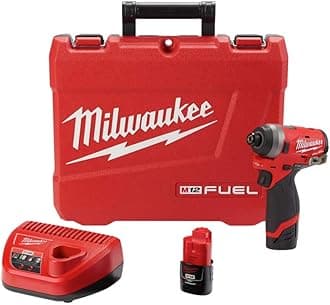 M12 Fuel 1/4" Hex Impact Driver Kit