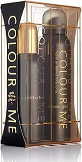 Gold Femme Perfume for Women. 100ml Eau de Parfum & 150ml Body Spray - Twin Perfume Gift Set Women. Luxury Fragrance - Ladies Perfume Set, Long Lasting Womens Perfumes by Milton-Lloyd