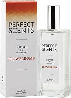 Perfect Scents Fragrances | Inspired by V&R’s Flowerbomb | Women’s Eau de ToileƩe | Vegan, Paraben, Phthalate Free | Never Tested on Animals | 3.4 Fl Oz