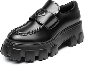 DREAM PAIRS Women's Chunky Loafers Platform Comfortable Slip-On Dressy Business Casual Fashion Outfit Loafer Shoes