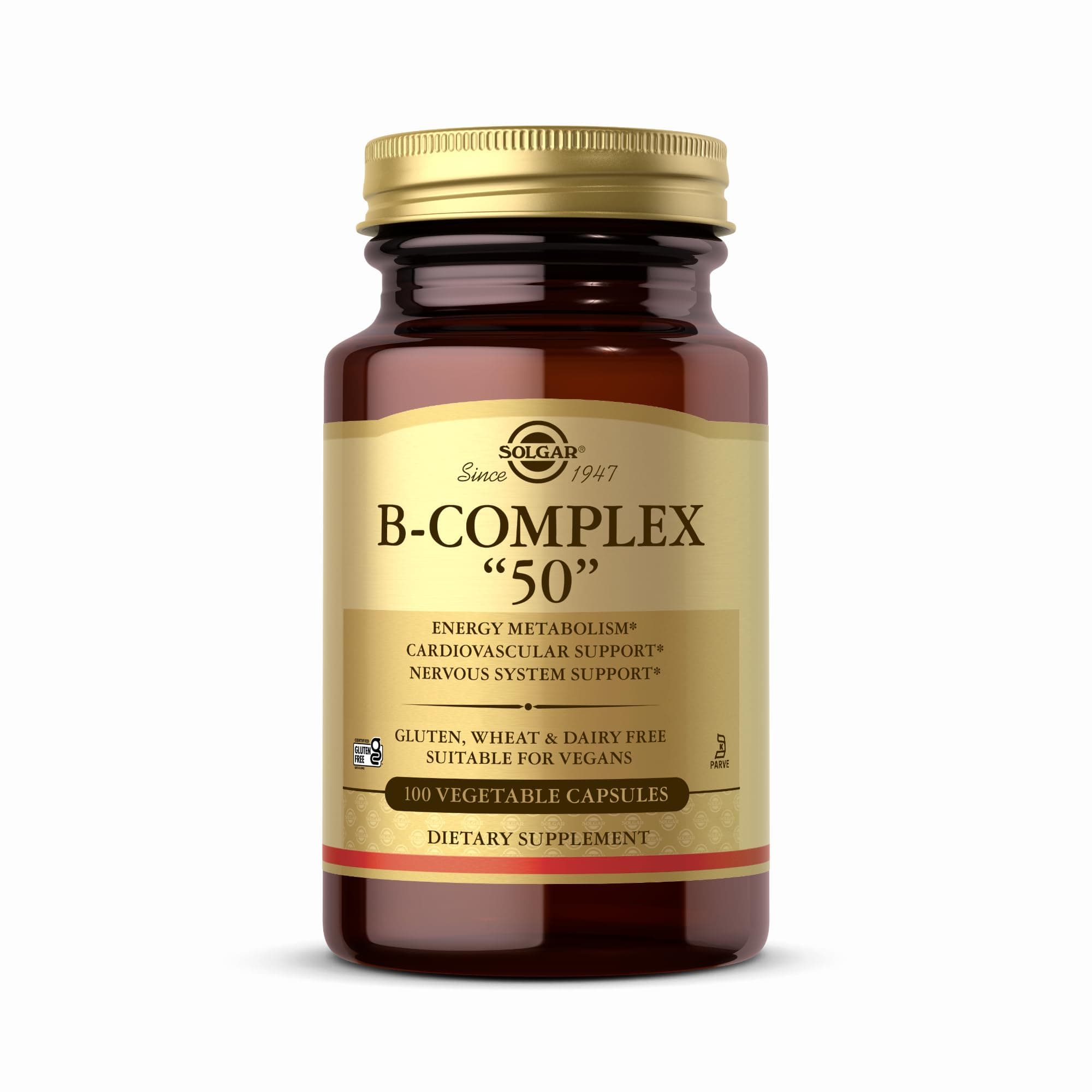 SOLGAR - B COMPLEX 50 VEGICAPS 100S:1121
