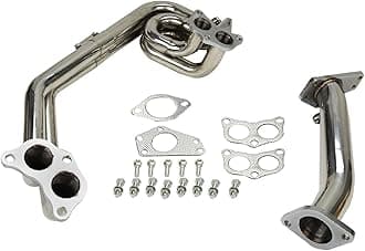 Stainless Steel Performance Exhaust Manifold Header For Subaru Impreza WRX/STI GE GH GR GV 2.0L 2.5L EJ20 EJ25,2008 2009 2010 2011 2012 2013 2014