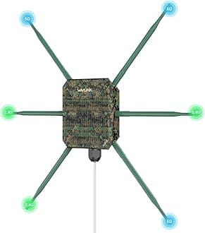 AX3000 Outdoor Wireless Access Point Greenwood, Dual Band Outdoor WiFi 6 Access Point (2.4G/573M + 5G/2402M), Active/Passive PoE, 6 Antennas, weatherproof IP67 Enclosure, Gigabit WAN/LAN