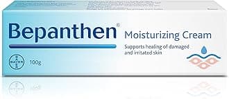 Bepanthen Moisturizing Cream, 100g, Daily Use Moisturizer, Body and Face Cream, Provitamin B5 Panthenol Moisturizer Face
