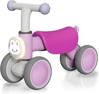 PYKES PEAKBaby Balance Bike ‘Chibikko Rider’ | Award-Winning Ride-On Toy for Toddlers 1-3 Years | Music, Lights & Animal Sounds | Indoor/Outdoor Walker & First Bike | Designed in Japan | 4 Designs