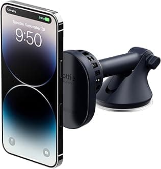 Velox Pro MagSafe Compatible Dash & Windshield Car Mount with Wireless Charging & CryoFlow™ Cooling System. Compatible with MagSafe iPhones Including iPhone 12/13/14 (Car Charger Included)