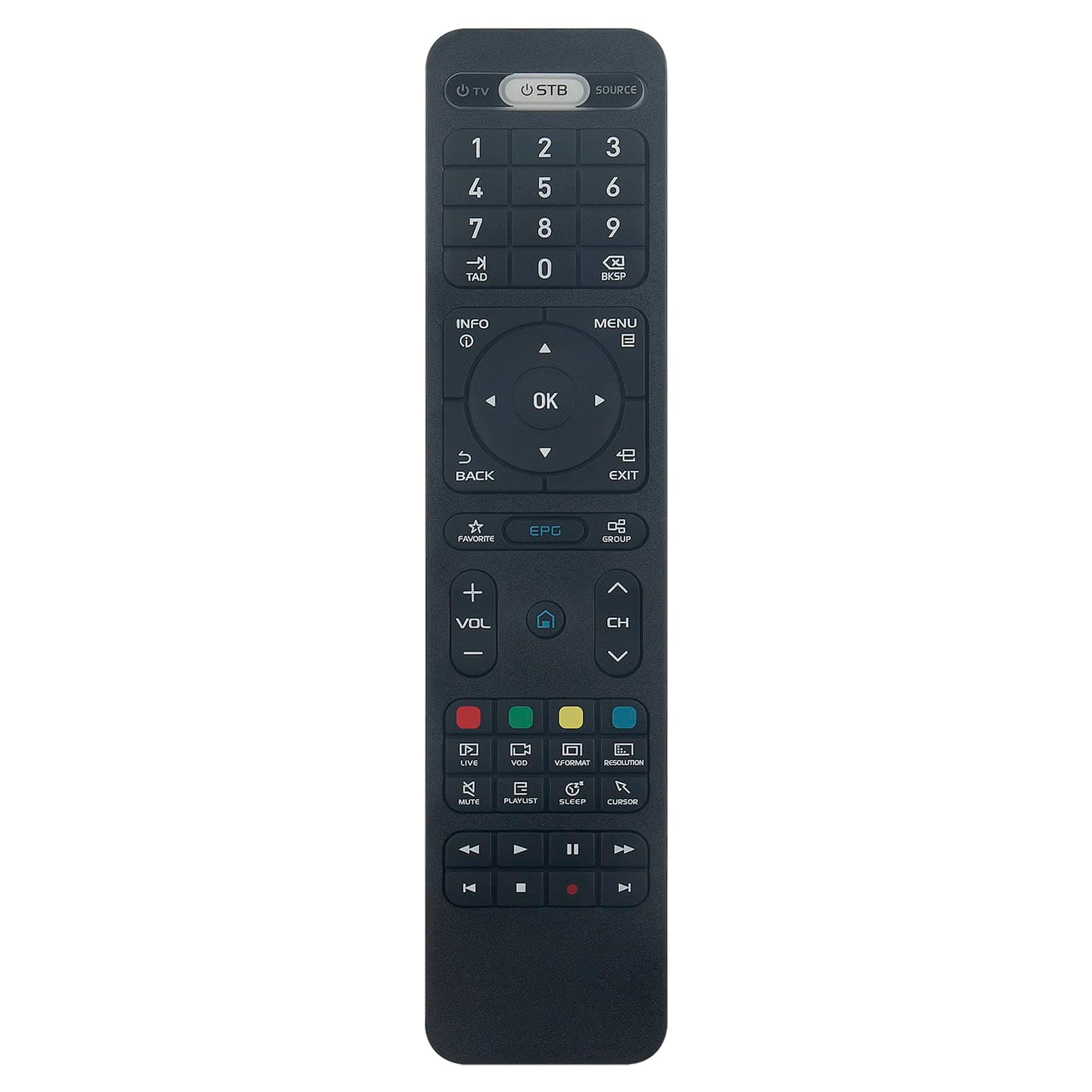 ALLIMITY Replace Remote Control Suitable for Formuler Dreamlink Z8 | Z Alpha | Z7+ 5g | ZX 5g | Z7+ | ZX | Z+ | Z Nano | Z10 SE | Z+ Neo | Z Plus | T3 | T2+ | T1 Plus | T1