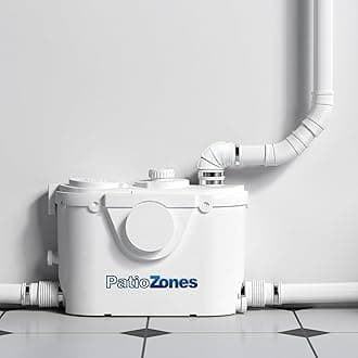 Macerator Pump for Basement Upflush Macerating Toilet System, Sewage Sump Pum...