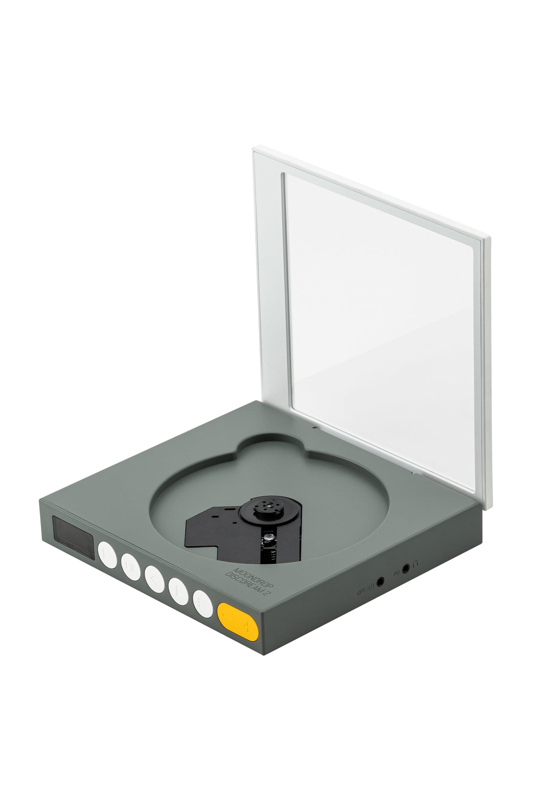 CD Player, DISCDREAM 2 Portable CD Player, Portable, Multi-purpose, CD Player, 0.14 inch (3.5 mm) Earphone Jack, Audio Dedicated CD Laser Head, 100 Level Volume Control, USB External Type