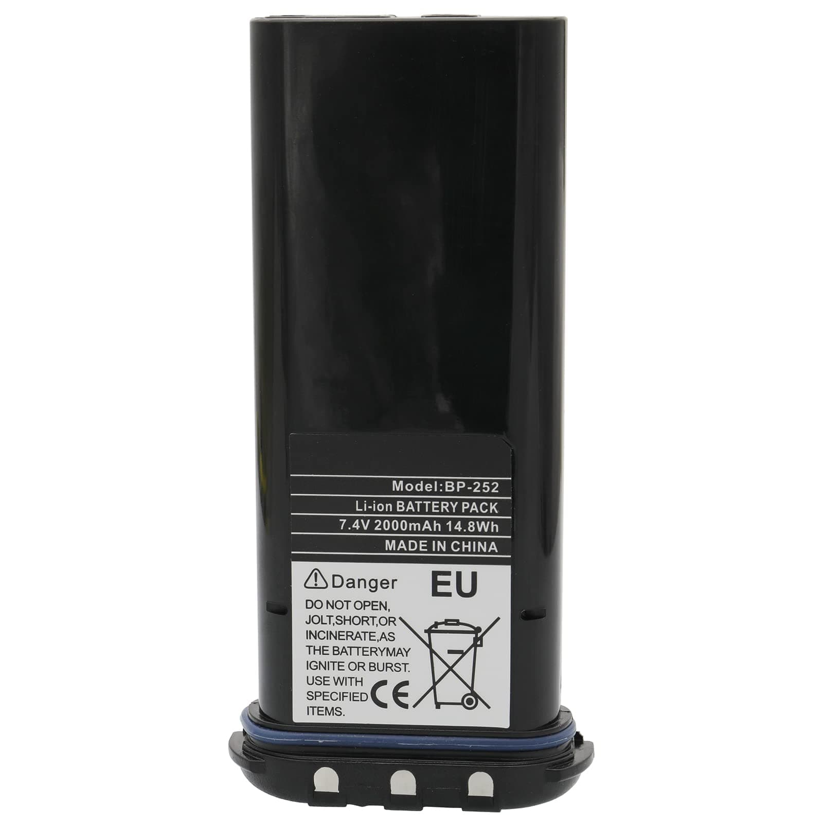 BP-252 2000mAh Replacement Li-ion Battery Compatible for ICOM Marine Radios IC-M33 IC-M34 IC-M36