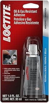 LOCTITE 1252795 Oil & Gas Resistant Adhesive Sealant for Automotive: High Performance, Multi-Purpose, Dries Clear, Anti-Freeze Resistant, Multi-Purpose | 30 ml Tube (PN: 1252795)