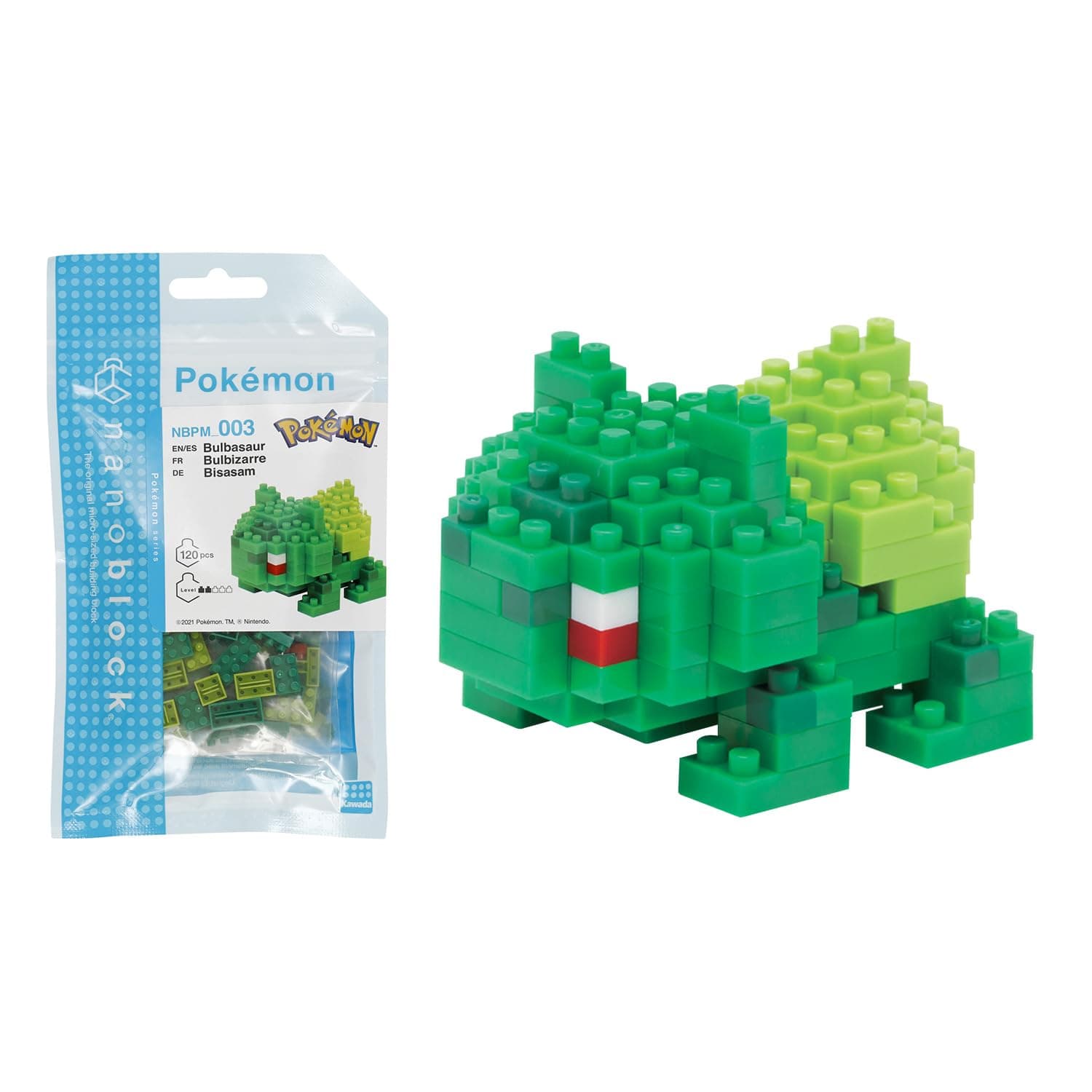 Nanoblock Pokémon Bulbasaur NBPM-003