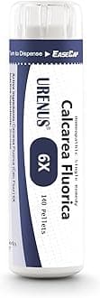 Cell Salt No. 1 Calcarea Fluorica (Calc Fluor) 6X Homeopathic Remedy 140 Pellets - EaseCap