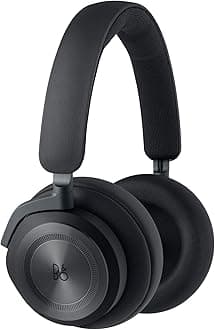 Bang & Olufsen Beoplay HX – Premium Over-Ear Wireless Bluetooth Headphones, Active Noise Cancelling, 40 Hours Battery, 6 Microphones, Headset for Work with Carrying case - Black Anthracite
