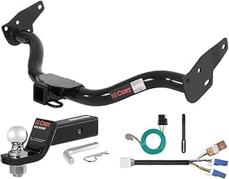 CURT Class 3 Trailer Hitch Tow Package with 2" Ball for 2005-2015 Nissan Xterra