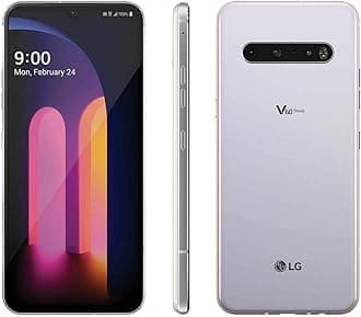 LG V60 ThinQ 5G 128GB Android Smartphone LM-V600TM (Renewed) (Classy White, 128GB, GSM Unlocked)