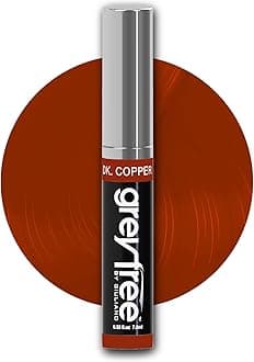 Root Touch-Up Hair Mascara Temporary Gray Roots Concealer (DARK COPPER)