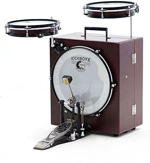 Toca World Percussion Kickboxx Suitcase Drum Set Compact Drum Set TKSDS