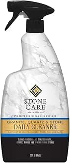 Stone Care International Granite Cleaner - 32 Fluid Ounces Granite & Stone Tile Travertine Limestone Slate Clean