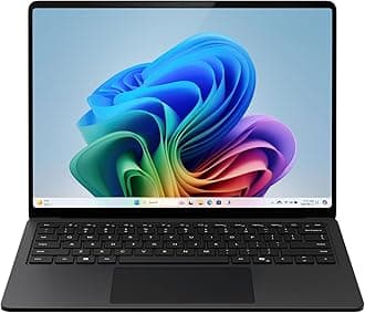 2024 Microsoft Surface Laptop 7th Edition, Copilot+ PC, 13.8in Snapdragon X-Elite 16GB RAM 512GB SSD Win 11H Black (Renewed)
