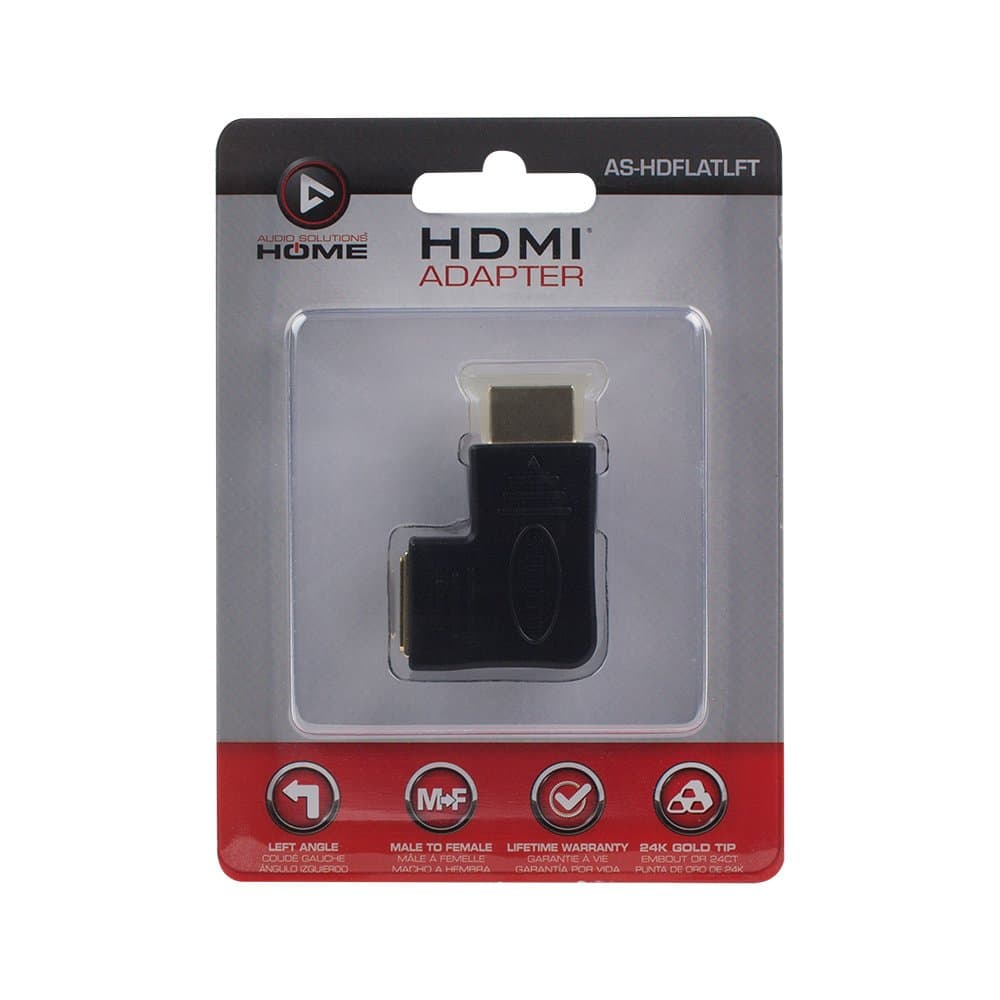 Audio Solutions AS-HDFLATLFT Right Angle Adapters