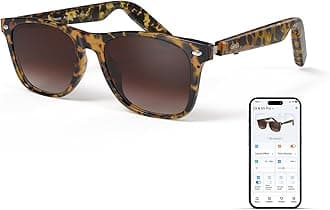 AI Glasses for Men & Women, Smart Glasses Powered by ChatGPT, AI Real-time Translation with 145 languages, 11H Music Play, Bluetooth Sunglasses with Polarized Lens, UV Protection for Daily Use, Travel