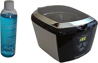 iSonic® Ultrasonic Jewelry Cleaner CD7810A with Cleaning Solution Concentrate CSGJ01, 110V