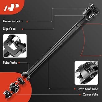 A-Premium Front Driveshaft Prop Shaft Assembly Compatible with Toyota 4Runner 2003-2009 Lexus GX460 2010-2021 GX470 2003-2009 V8 4.6L 4.7L