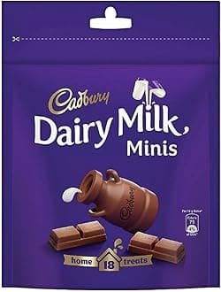Cadbury Dairy Milk Chocolate Home Treats, 3 X 126 g