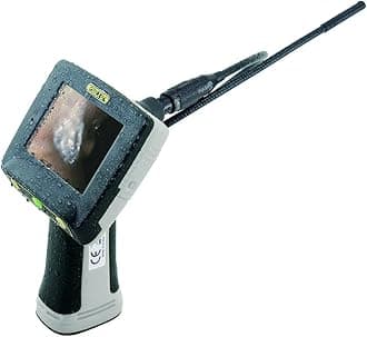 General Tools Waterproof Borescope Video Inspection Camera with 1m Long & 8mm Diameter Camera Head (DCS600A)