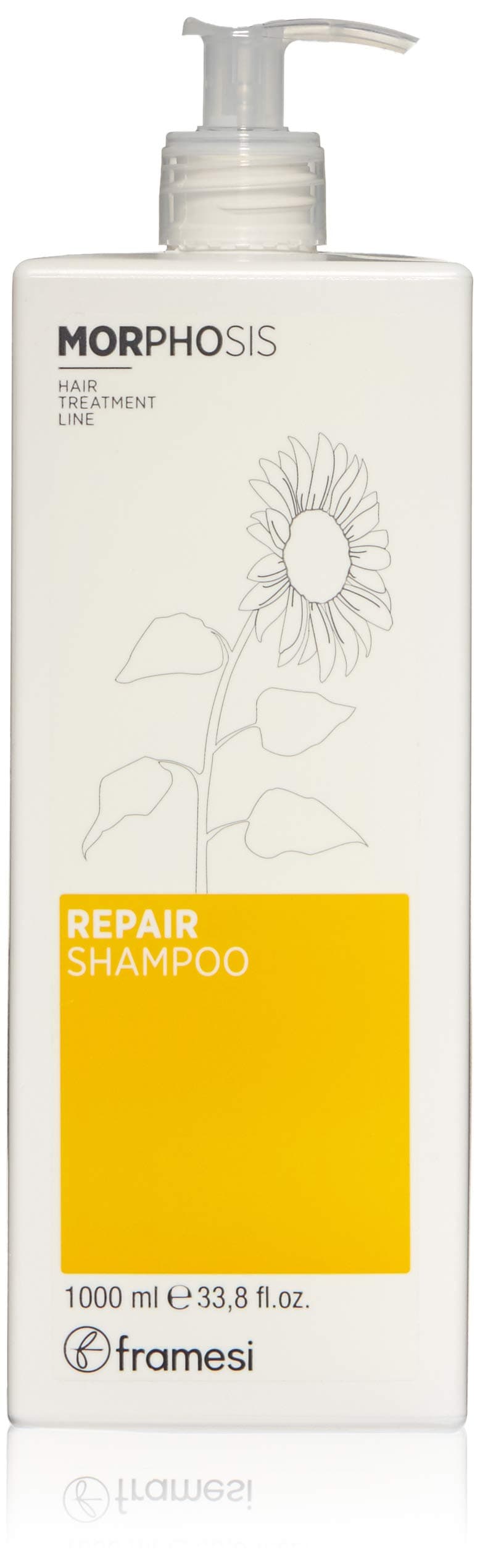 Framesi Morphosis Repair Shampoo 1000ml[Amazon-developed Certification] Compact by Design