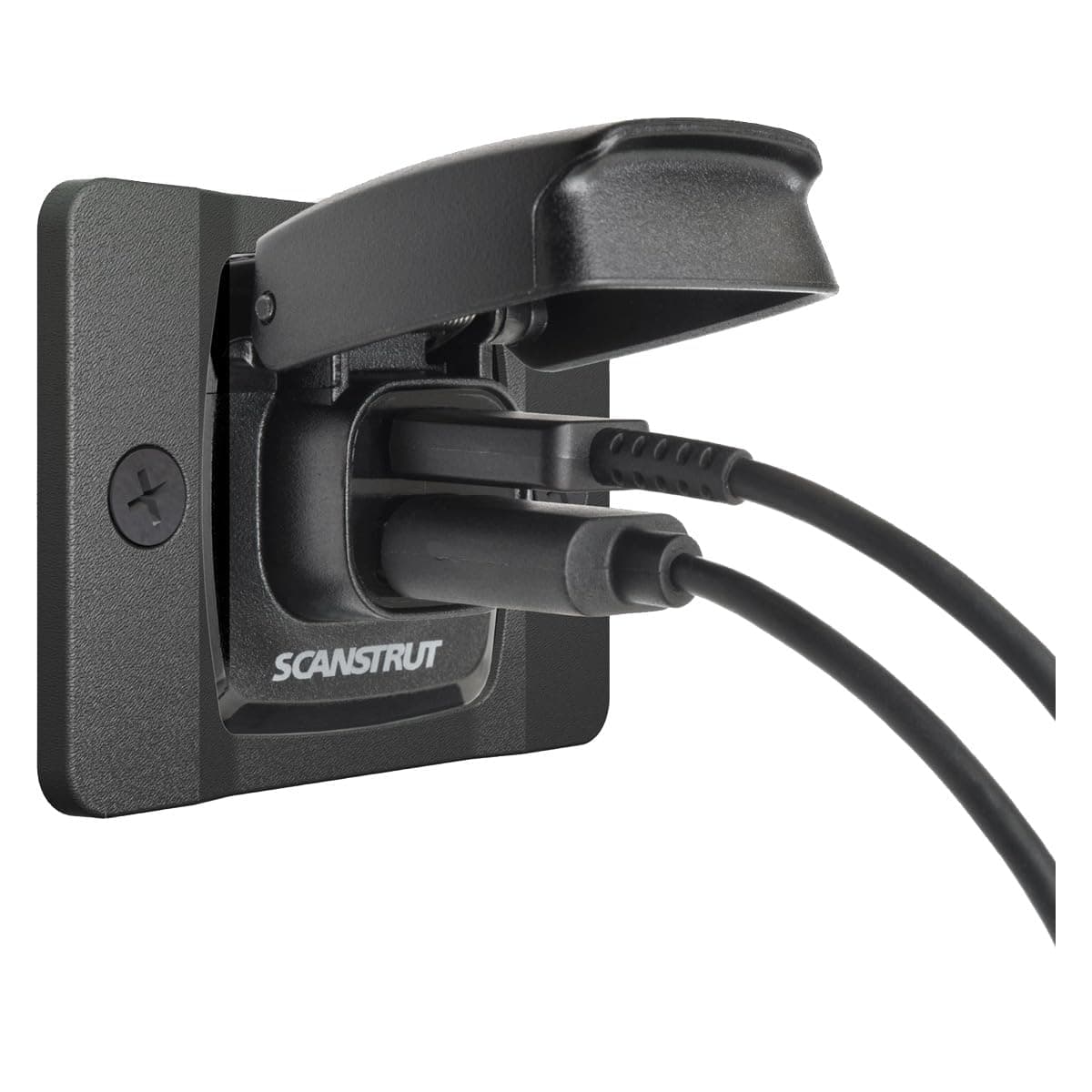 Scanstrut Flip Pro Fast Charge Dual USB Socket with Front fit Bezel