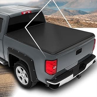 PM PERFORMOTOR Truck Bed Soft Tri-Fold Adjustable Tonneau Cover Compatible with 07-21 Tundra 6.5' Bed, PM-TC-T-053