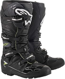 Tech 7 Enduro Motocross Boots Grey Size