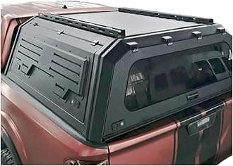 Pick Up Truck Tonneau Cover Steel Camper Topper Hardtop Canopy Compatible for Toyotu Tundra Hilux Tacoma, for Different Pickup Trucks