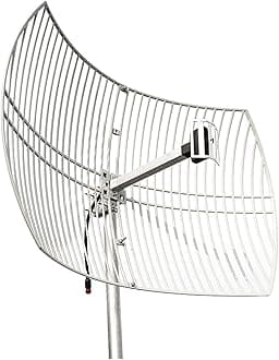 Ultra Long Range WiFi Extender Directional Parabolic Grid (High-Speed Signal Booster) Outdoor Antenna 2.4g High Gain Communication antennas (Color : 19dBi)
