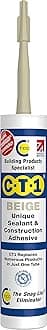 CT1 CT1BIEGE Beige TRIBRID® Multi Purpose Sealant & Adhesive - 290ml