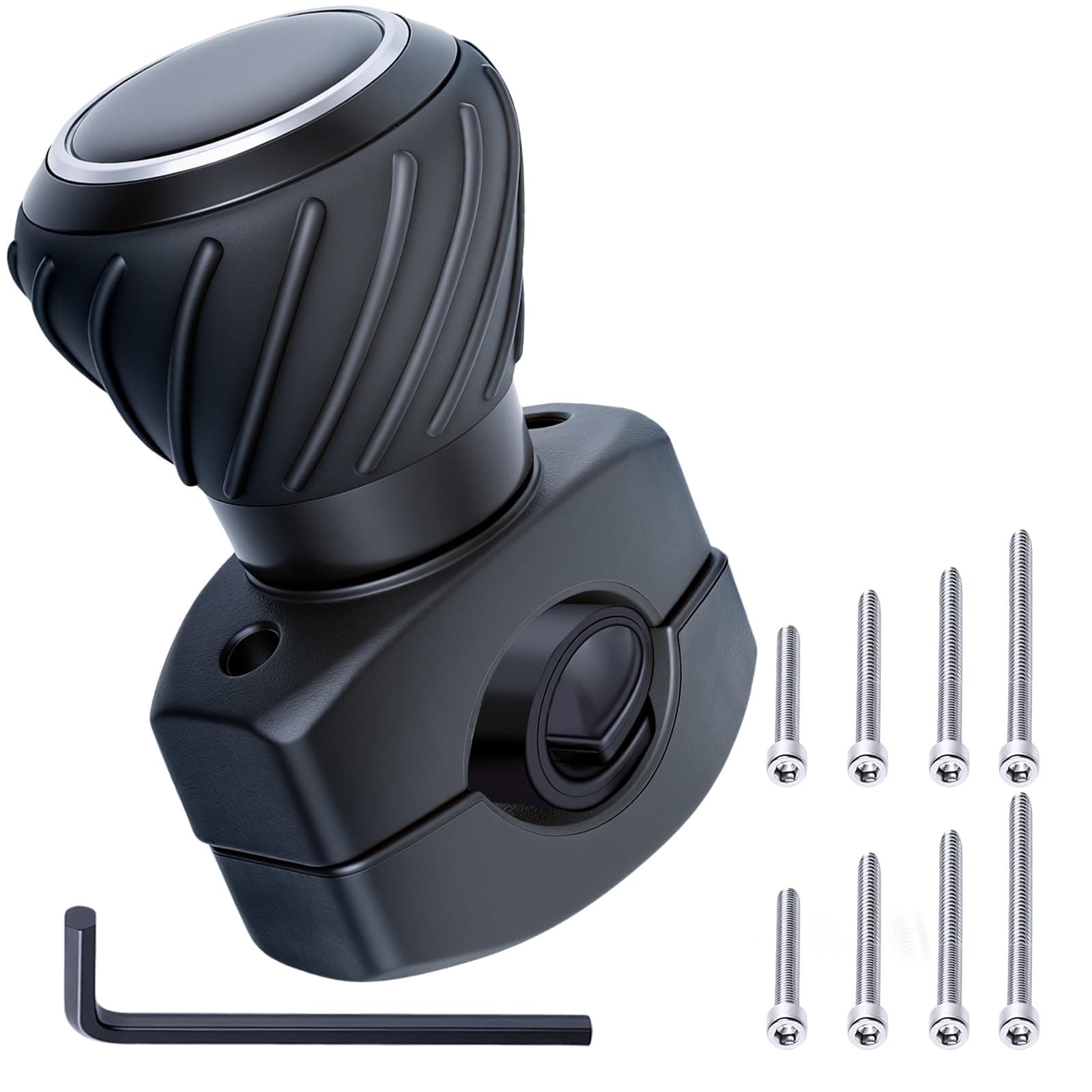 Tractor Steering Wheel Knob Steering Wheel Spinner Knobs for Kubota Jo-hn Dee-re Tractors, Cars, Trucks, Mowers, Forklifts, Universal Spinner Knob Steering Wheel Ball Knob