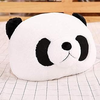HUG 'n' FEEL SOFT TOYS Soft Toys Long Soft Lovable hugable Cute Giant Life Size Toy Bear Plush & Stuffed Toys (Head Pillow, Panda) Lovely Teddy