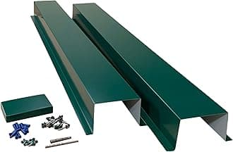 EAGLE 1 メタルラインセットカバーキット ミニスプリット セントラルエアコン&ヒートポンプ用 (複数のサイズと色) (6x4、グリーン)