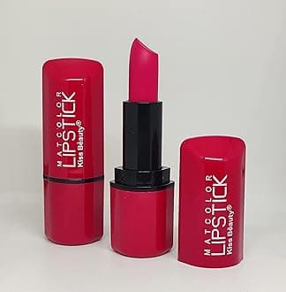 Kiss Beauty Mike Matte Lipstick Set Long Lasting | Lipstick Shades | Waterproof Lipstick For Bridal, Party, And Office | Vegan, Cruelty-free Lips Collection (PREPPY PINK)
